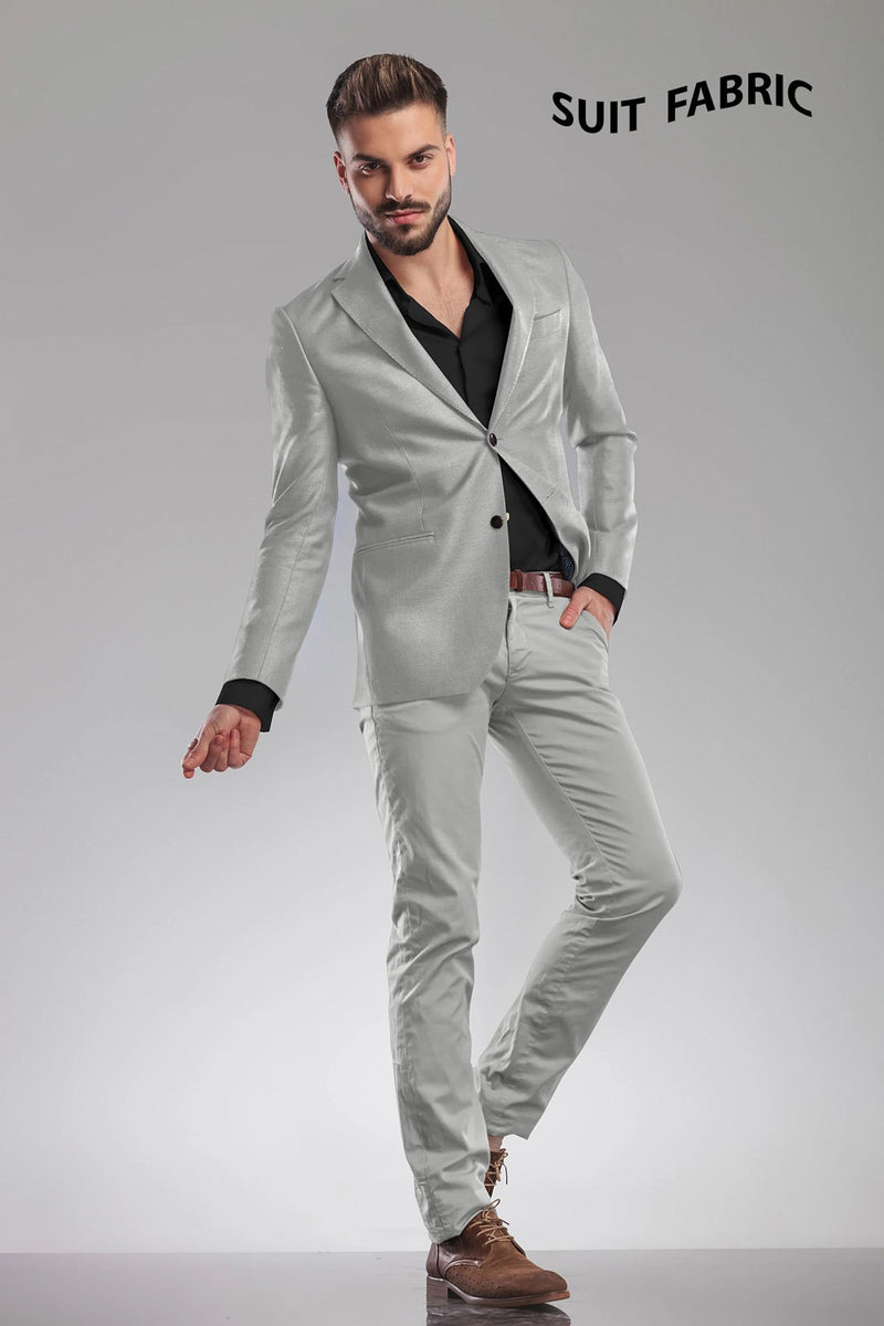 Mansfab Viscose Rayon Solid Suit Fabric