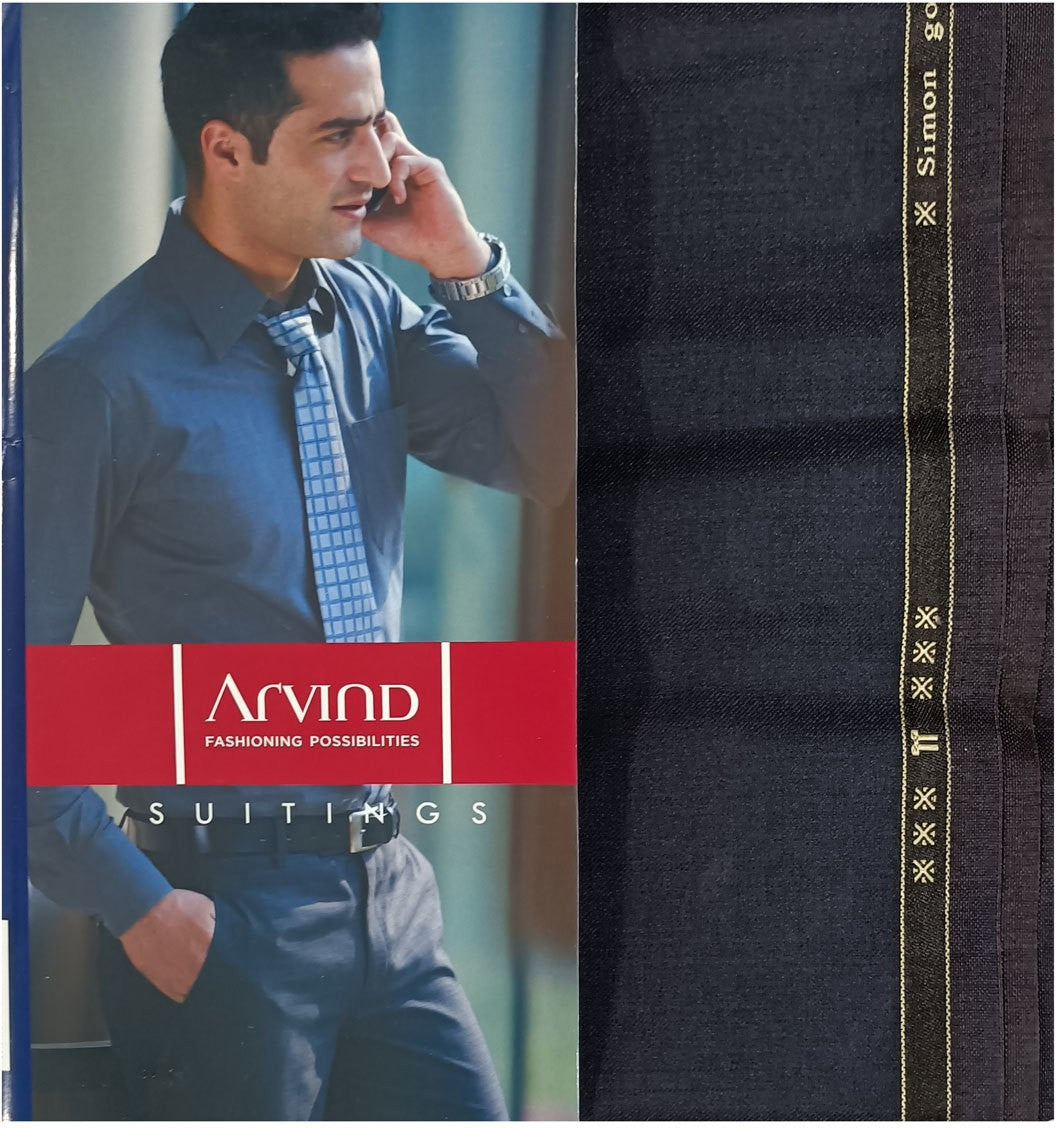 Arvind Polycotton Solid Trouser Fabric – Mansfab