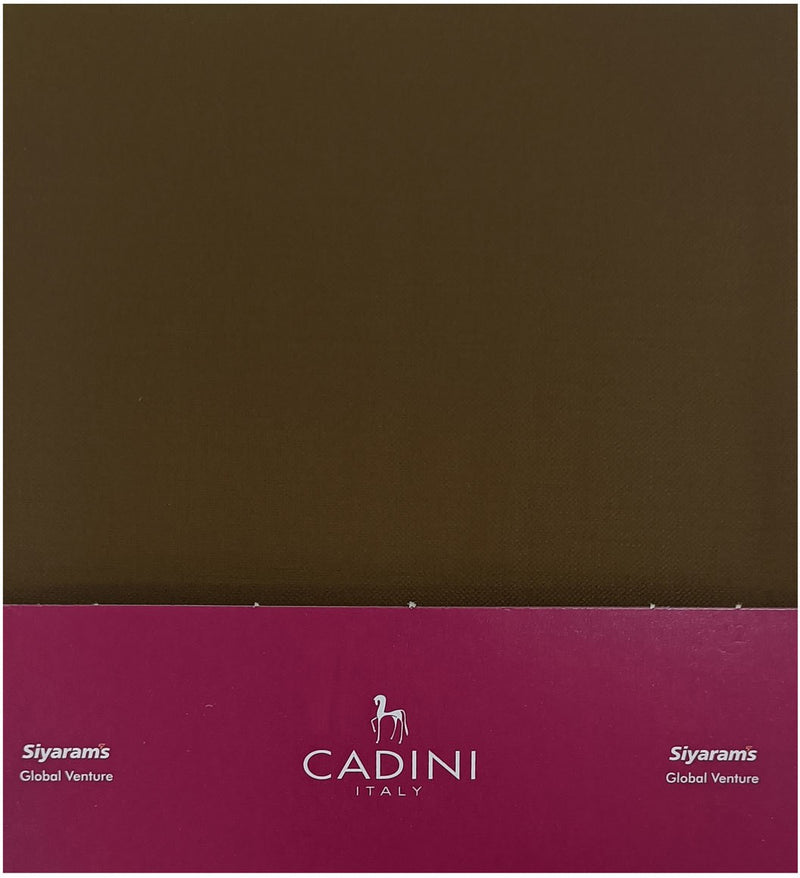 Siyaram"s Cotton Blend Solid Trouser Fabric