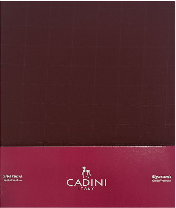 Siyaram"s Cotton Blend Solid Trouser Fabric