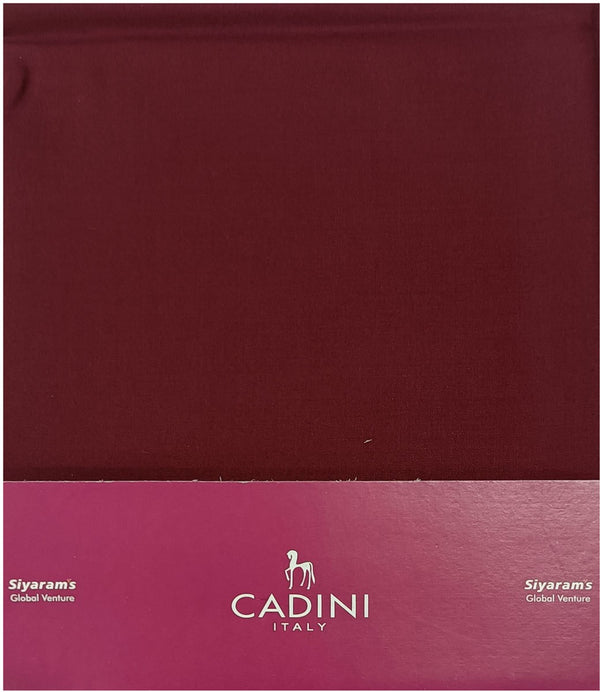 Siyaram"s Cotton Blend Solid Trouser Fabric