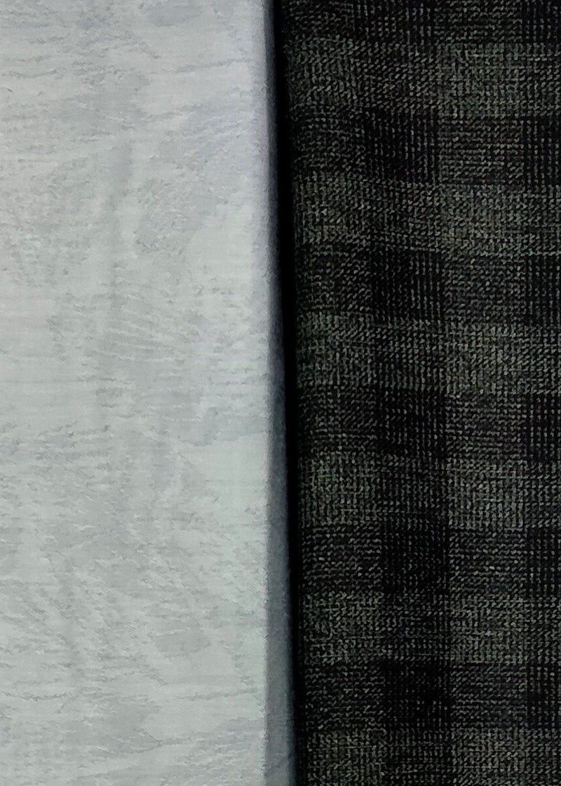 Mansfab Cotton Blend Self Design Shirt & Trouser Fabric