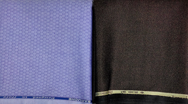 Mansfab Cotton Blend Solid Shirt & Trouser Fabric