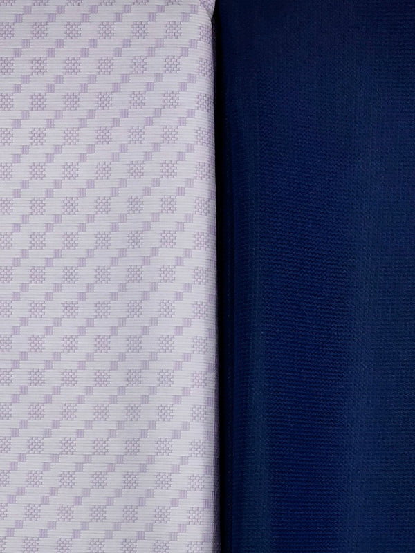 Mansfab Cotton Blend Printed Shirt & Trouser Fabric