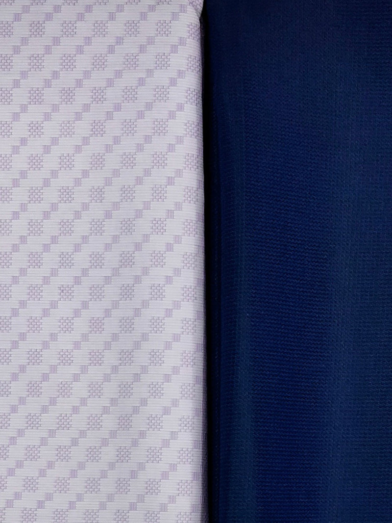 Mansfab Cotton Blend Printed Shirt & Trouser Fabric