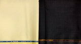 Mansfab Cotton Blend Self Design Shirt & Trouser Fabric