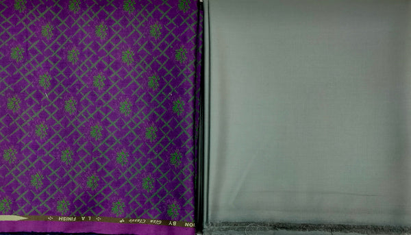 Mansfab Cotton Blend Checkered Shirt & Trouser Fabric