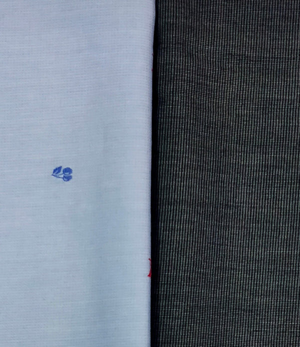 Mansfab Cotton Blend Printed Shirt & Trouser Fabric