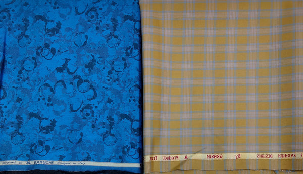 Mansfab Cotton Blend Solid Shirt & Trouser Fabric