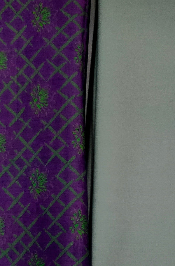 Mansfab Cotton Blend Solid Shirt & Trouser Fabric