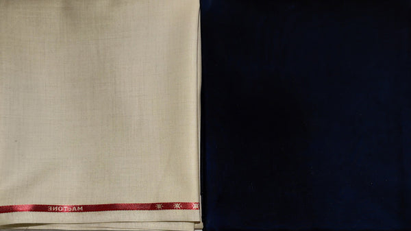Mansfab Cotton Blend Solid Shirt & Trouser Fabric