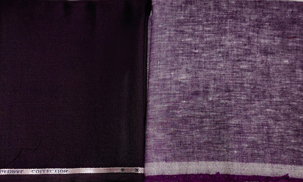 Mansfab Cotton Blend Striped Shirt & Trouser Fabric