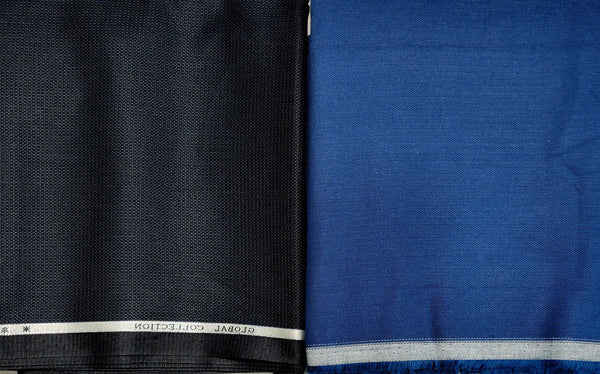 Mansfab Cotton Blend Self Design Shirt & Trouser Fabric
