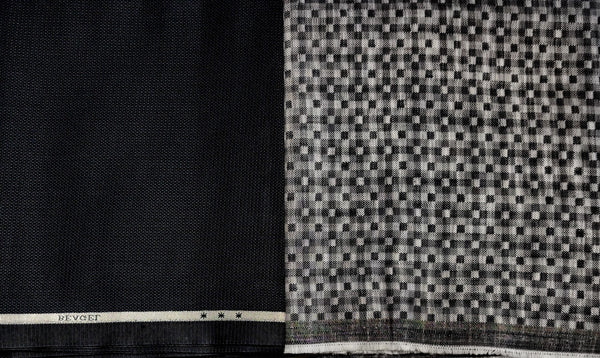 Mansfab Cotton Blend Checkered Shirt & Trouser Fabric