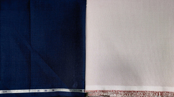 Mansfab Cotton Blend Solid Shirt & Trouser Fabric