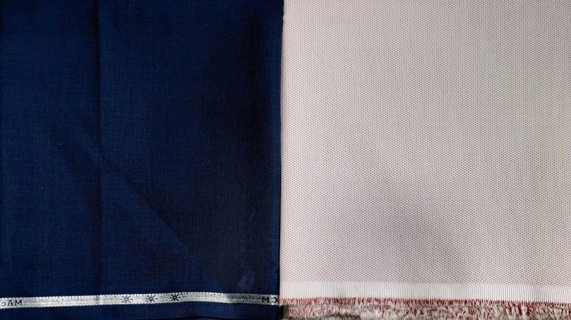 Mansfab Cotton Blend Solid Shirt & Trouser Fabric