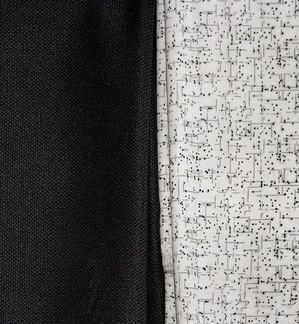 Mansfab Cotton Blend Checkered Shirt & Trouser Fabric