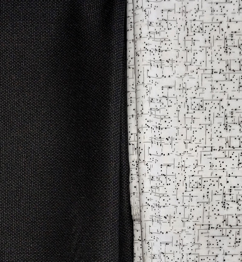 Mansfab Cotton Blend Checkered Shirt & Trouser Fabric