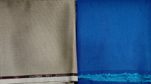 Mansfab Cotton Blend Solid Shirt & Trouser Fabric