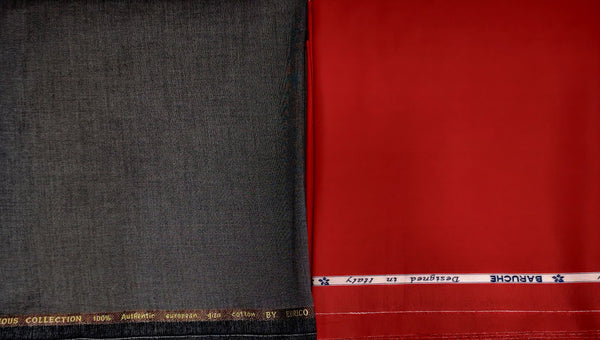 Mansfab Cotton Blend Solid Shirt & Trouser Fabric