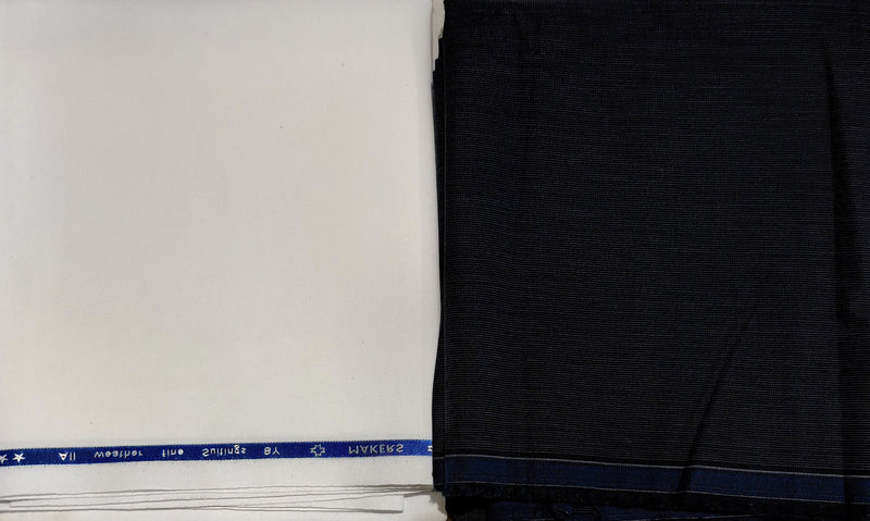 Mansfab Cotton Blend Printed Shirt & Trouser Fabric