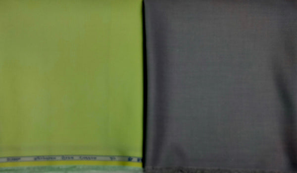 Mansfab Cotton Blend Solid Shirt & Trouser Fabric