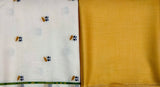 Mansfab Cotton Blend Self Design Shirt & Trouser Fabric