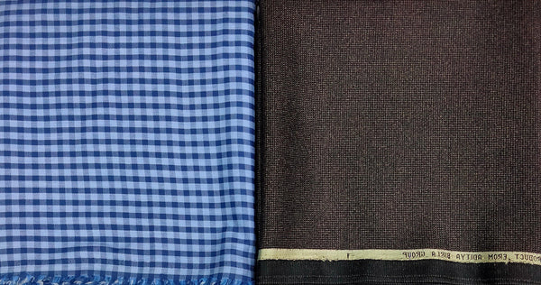 Mansfab Cotton Blend Solid Shirt & Trouser Fabric