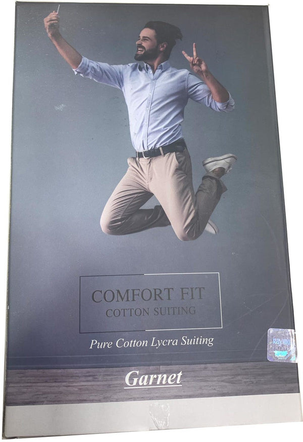 Raymond Cotton Blend Solid Trouser Fabric