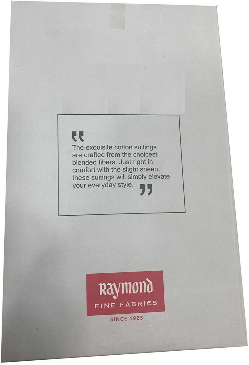 Raymond Cotton Blend Solid Trouser Fabric